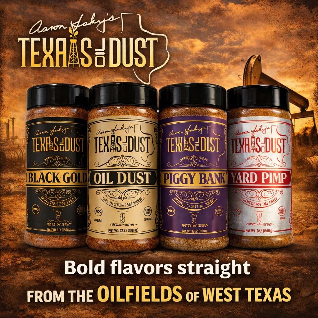 Texas Oil Dust Award winning Rubs & Injections – TEXAS OIL DUST