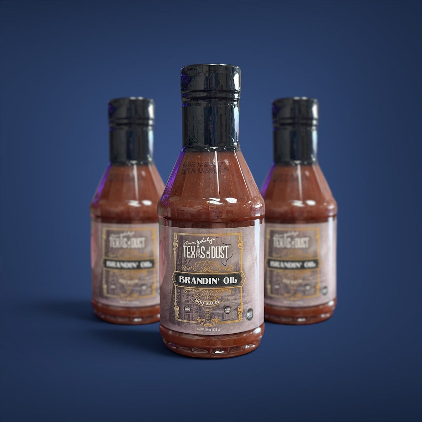 Brandin’ Oil BBQ Sauce 19oz