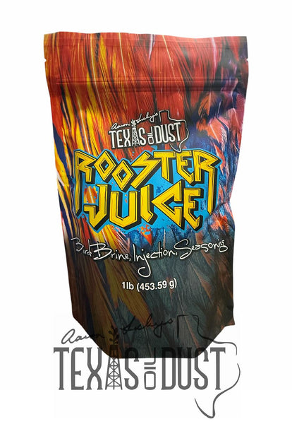 Rooster Juice Bird Brine, Injection, & Seasoning